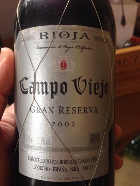 1991 Campo Viejo Rioja Gran Reserva - CellarTracker