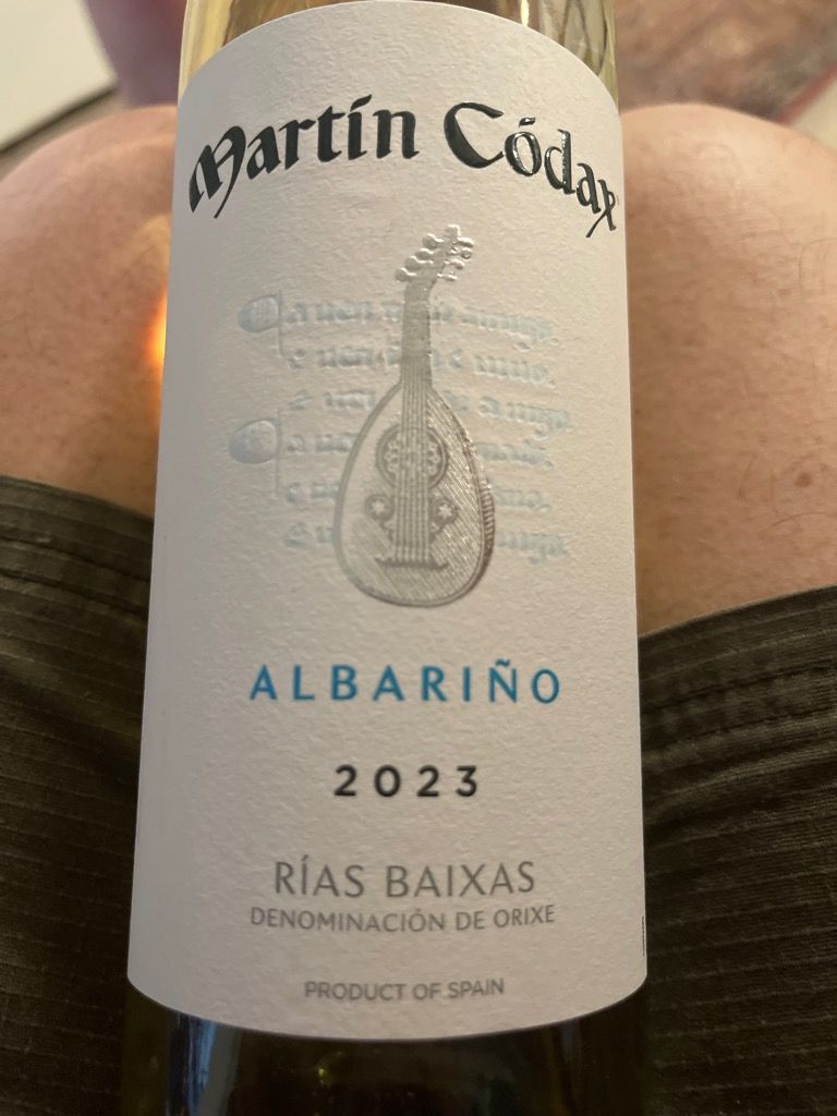 2024 Martín Códax Albariño Rías Baixas Alalba, Spain, Galicia, Rías ...