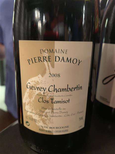 2008 Pierre Damoy Gevrey-Chambertin Clos Tamisot - CellarTracker