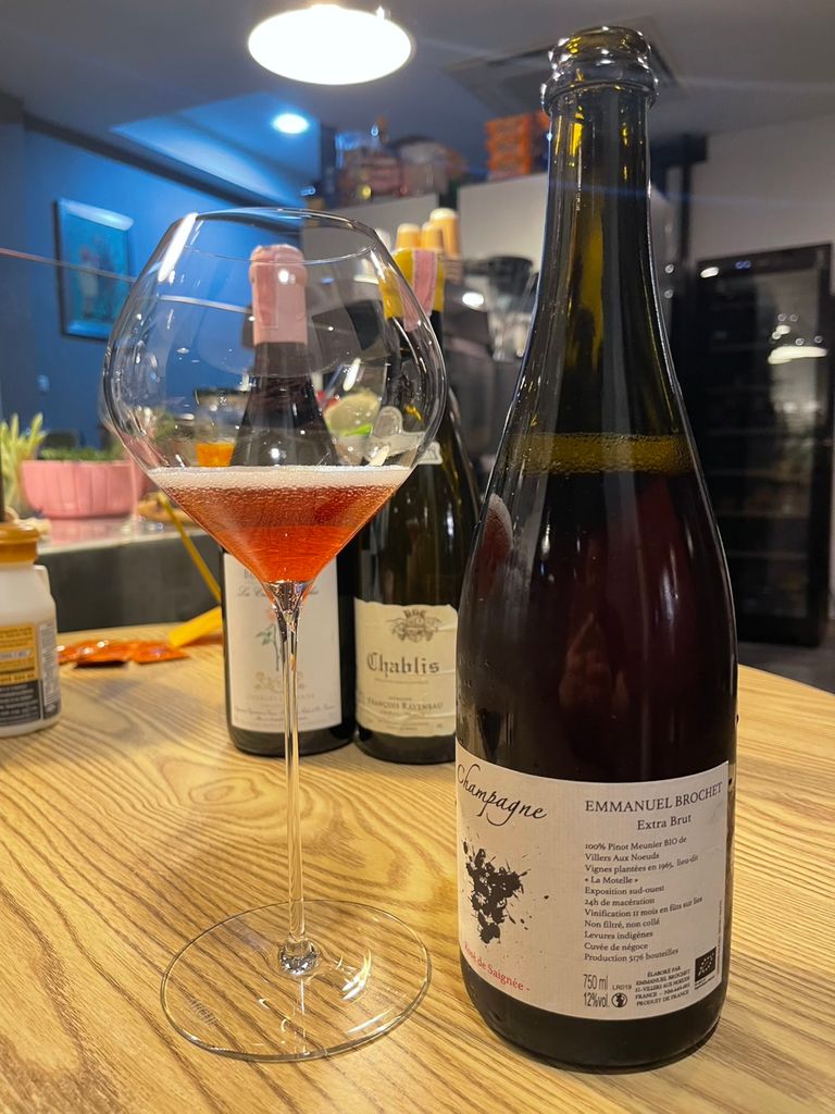 N.V. Emmanuel Brochet Champagne Rosé de Saignée - CellarTracker