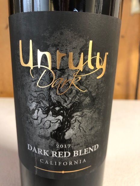 2017 Unruly Wine Cellars Dark Red Wine, USA, California - CellarTracker