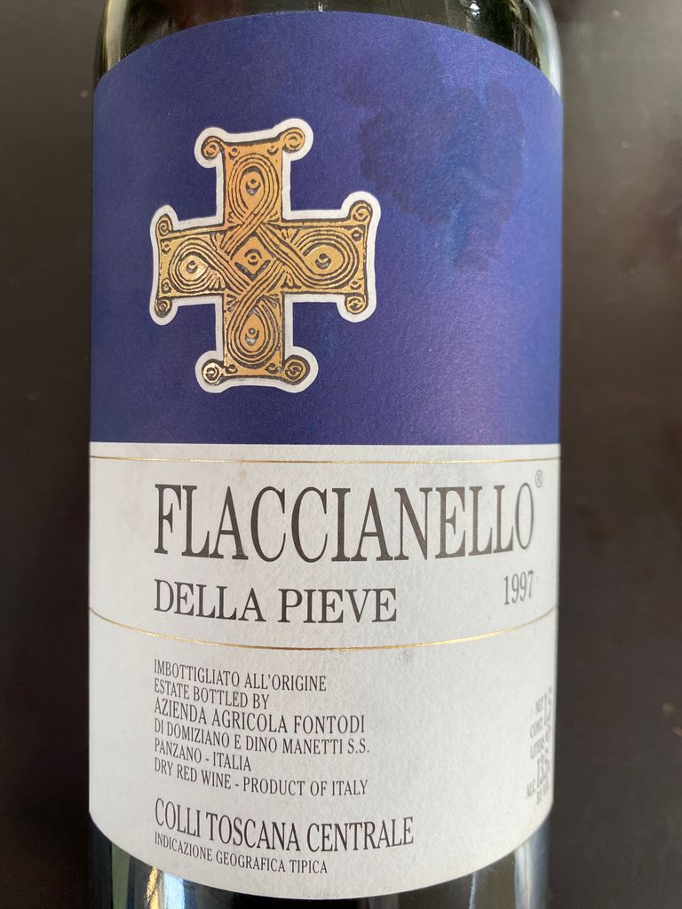 1997 Fontodi Flaccianello della Pieve Colli della Toscana 1997 Fontodi Flaccianello della Pieve Colli della Toscana