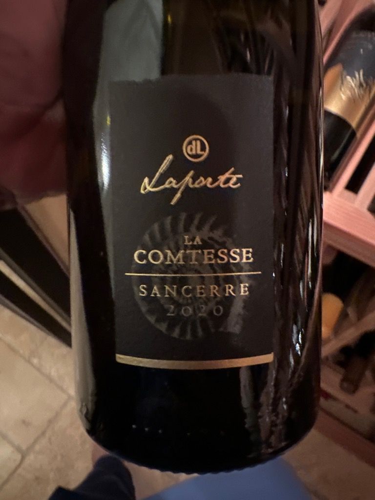 2020 Domaine Laporte Sancerre La Comtesse, France, Loire Valley, Upper