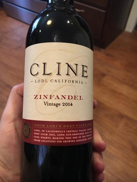 Cline zinfandel outlet 2014