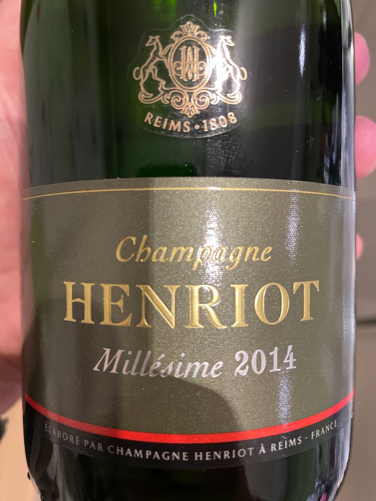 2014 Henriot Champagne Brut Millésimé - CellarTracker