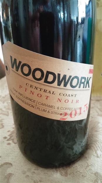 2015 Woodwork Pinot Noir, USA, California, Central Coast - CellarTracker