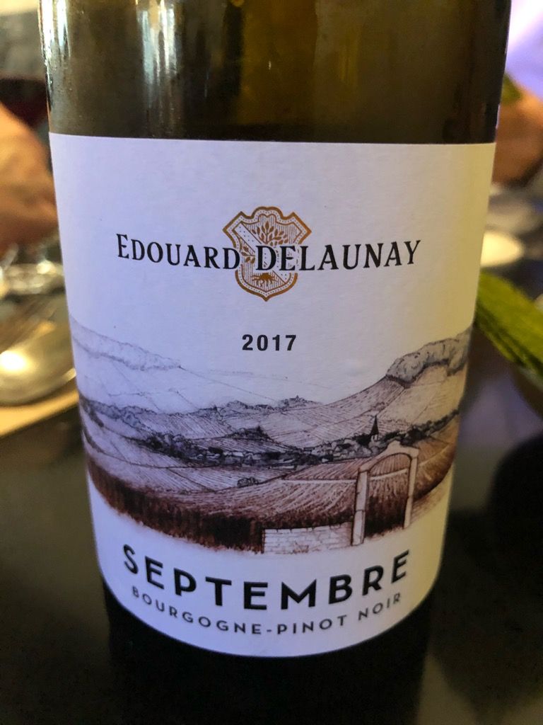 2022 Edouard Delaunay & Ses Fils Pinot Noir Bourgogne Septembre