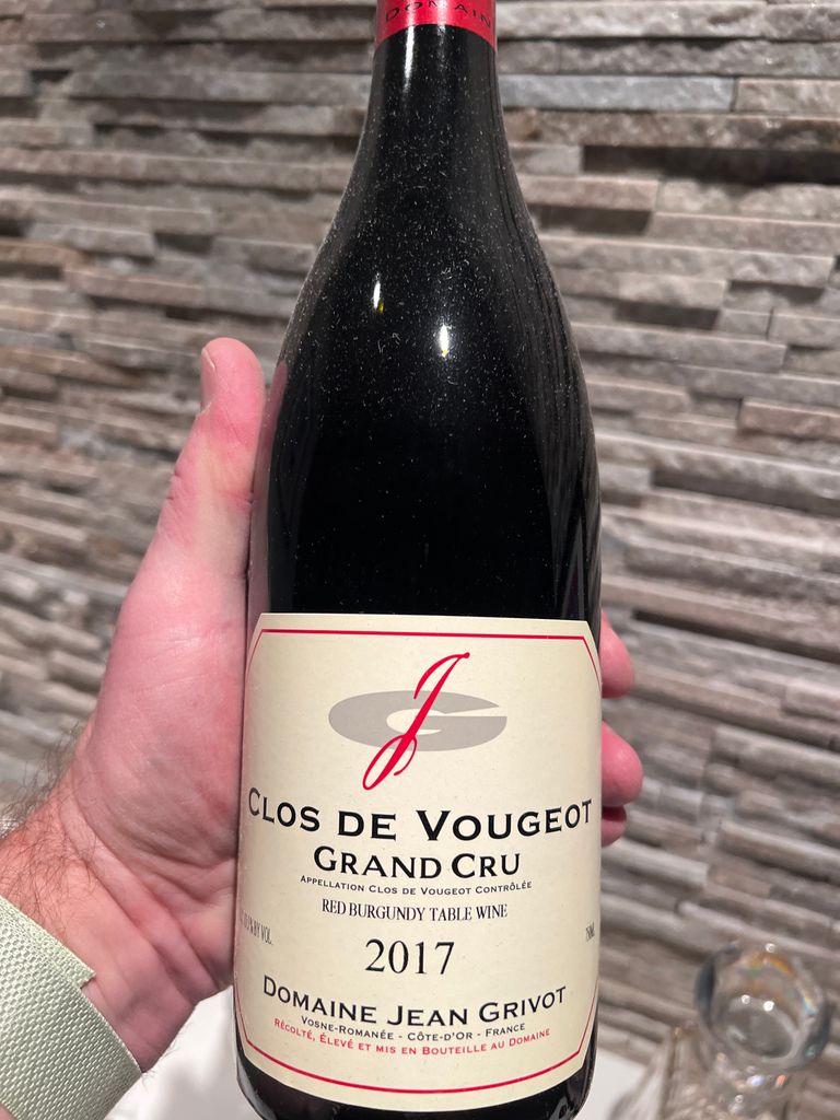 CLOS DE VOUGEOT 2017 グランクリュ 赤ワイン CLOS DE VOUGEOT 2017 グランクリュ 赤ワイン（2017 クロ ド