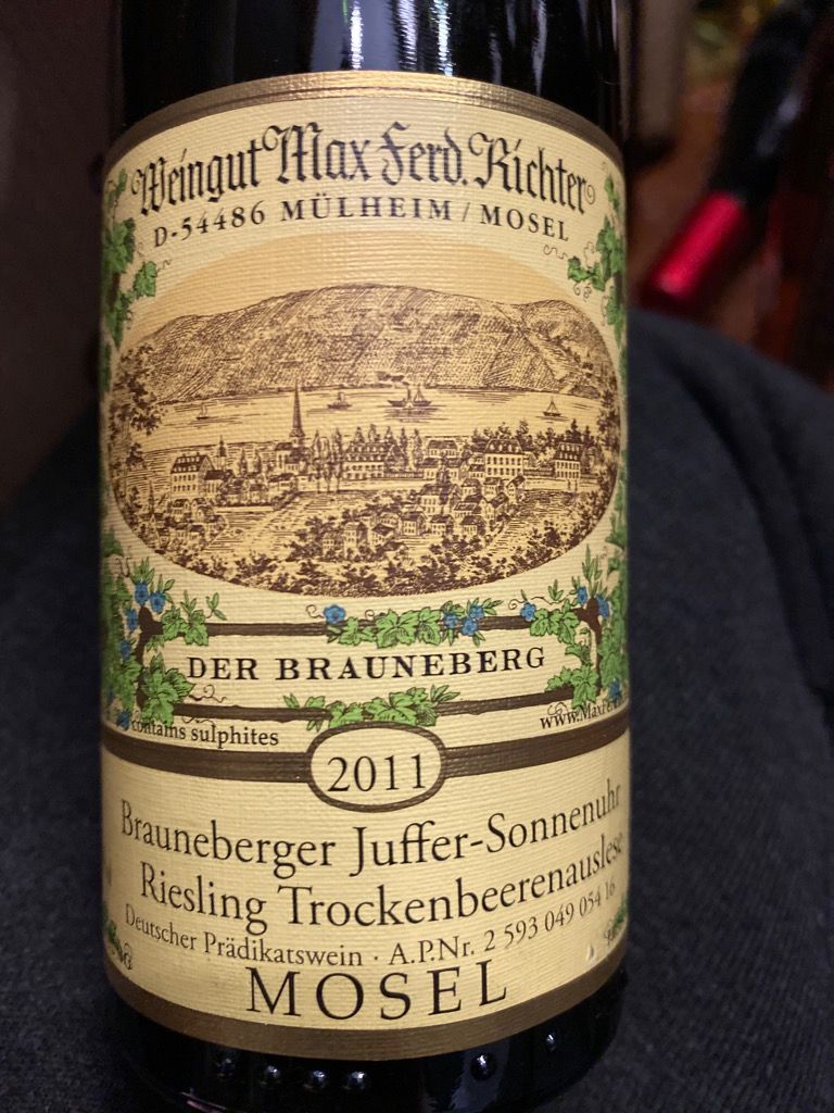 2004 Weingut Max Ferd Richter Brauneberger Juffer Sonnenuhr Riesling 