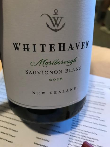 2018 Whitehaven Sauvignon Blanc, New Zealand, South Island, Marlborough ...