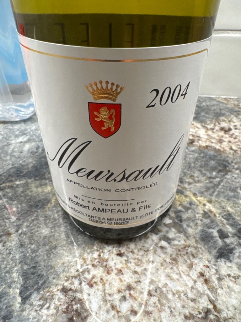 1993年 Meursault Côte de Beaune 白ワイン空瓶 Guy Bocard Meursault Blanc Vieilles Vignes 2022 – Flatiron SF