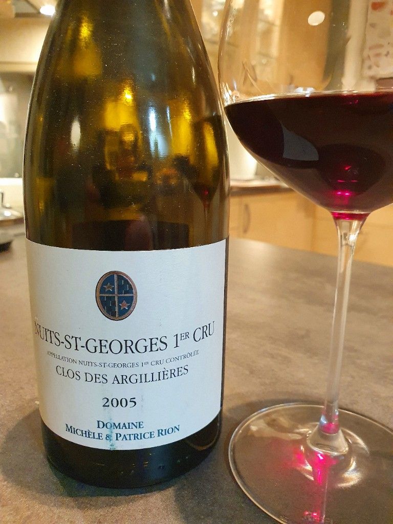 2005 Domaine Rion Nuits-Saint-Georges 1er Cru Clos des Argillières