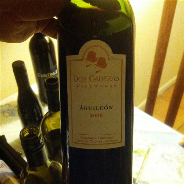 2009 Dos Cabezas Wine Works Aguileon, USA, Arizona, Cochise County CellarTracker