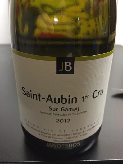2014 Janotsbos Saint-Aubin sur Gamay Blanc - CellarTracker