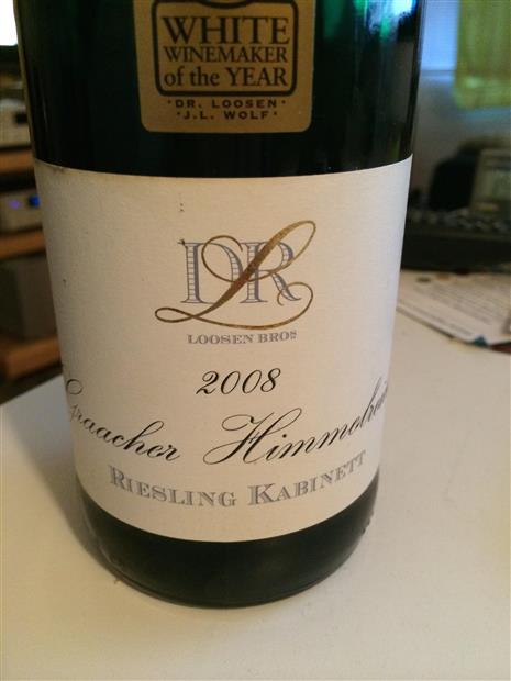09 Dr Loosen Graacher Himmelreich Riesling Kabinett Germany Mosel Saar Ruwer Cellartracker