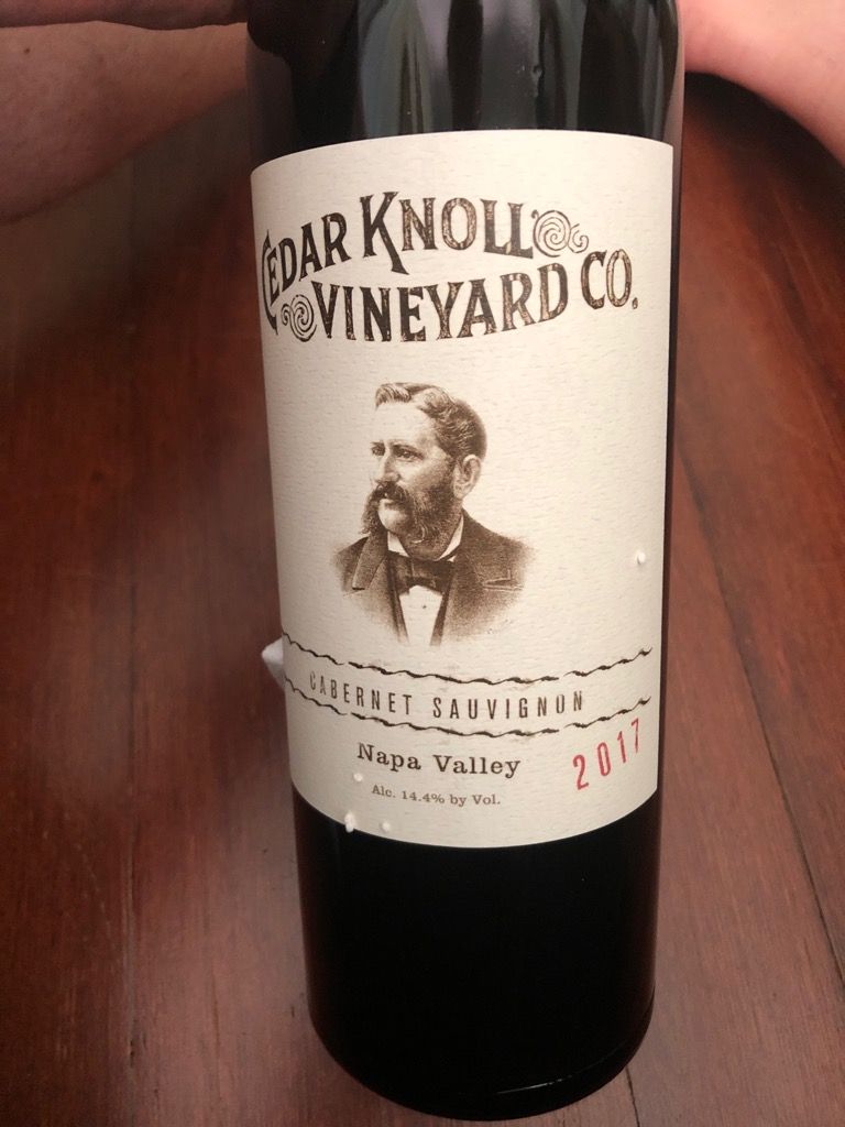 2017 Palmaz Vineyards Cabernet Sauvignon Cedar Knoll Vineyard Co