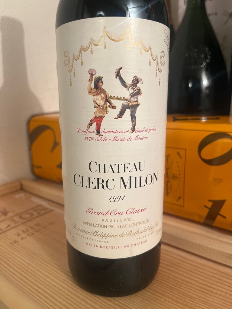 1990 Château Clerc Milon - CellarTracker