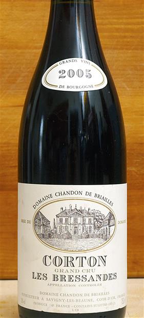 2012 Domaine Chandon de Briailles Corton-Bressandes - CellarTracker