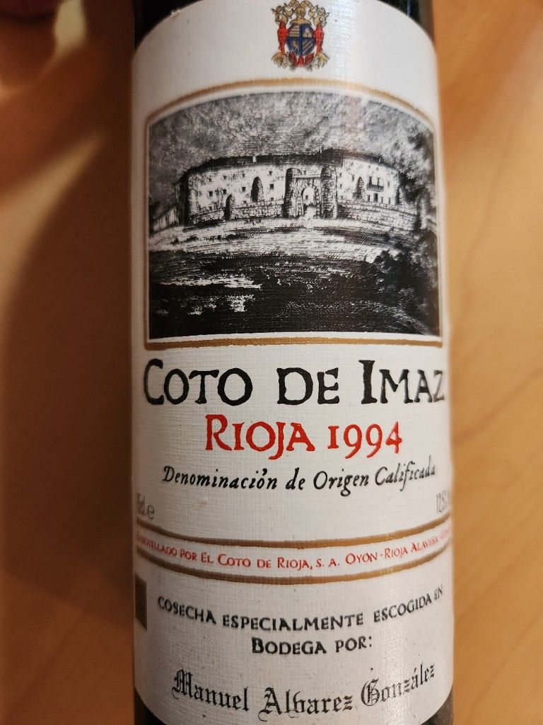 【激安通販 オンラインショップ】日用品 1994 Bodegas El Coto Rioja Coto de Imaz Reserva - CellarTracker ワイン