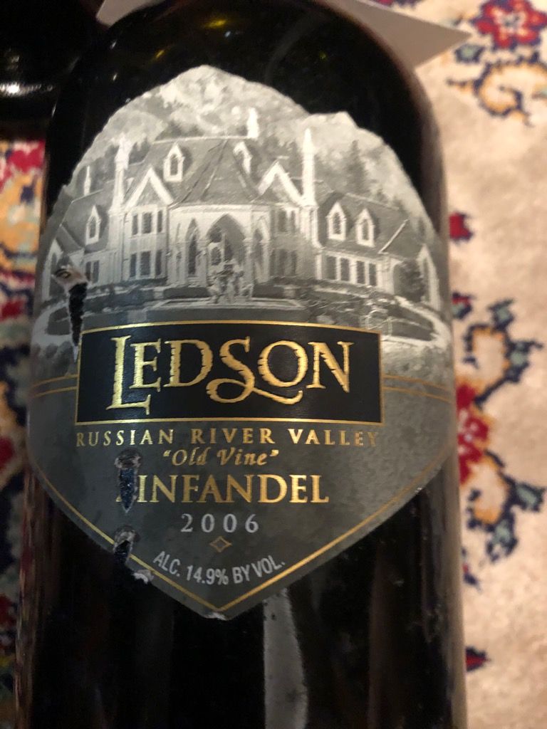 2015 Ledson Zinfandel Old Vine Baldocchi Vineyard Russian River Valley