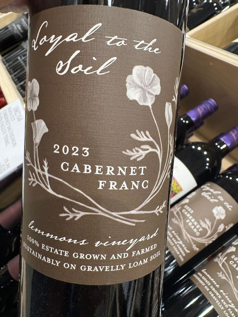 2023 Almost Famous Wine Company (Darcie Kent Vyds) Cabernet Franc