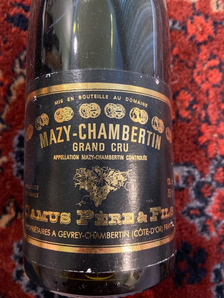 2011 Camus Pere & Fils Mazy-Chambertin - CellarTracker