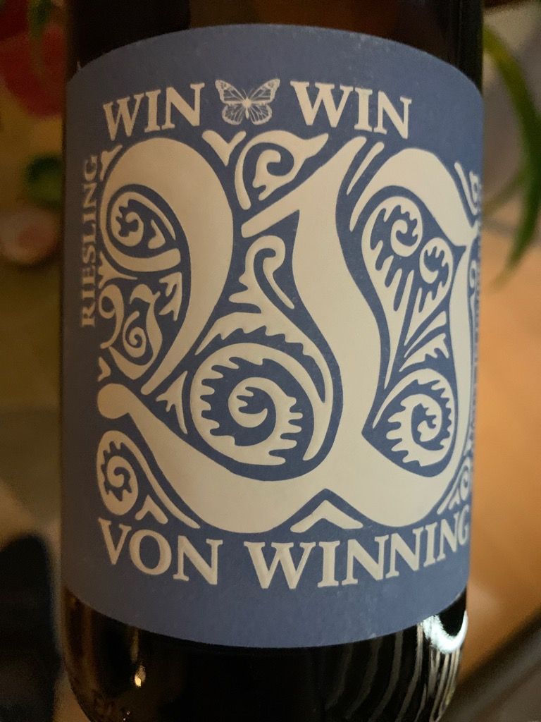 2022 Von Winning Riesling Win Win, Germany, Pfalz - CellarTracker