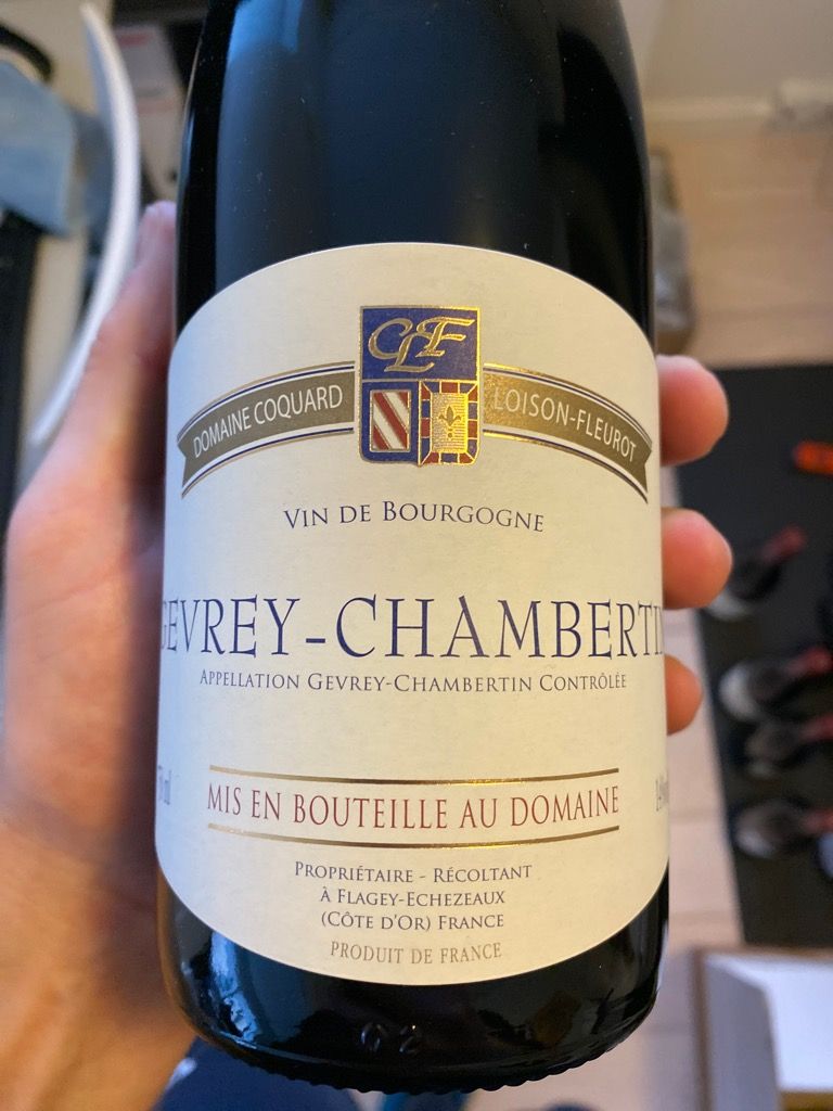 2018 Domaine Coquard Loison-Fleurot Gevrey-Chambertin, France, Burgundy ...