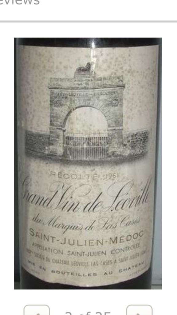 1961 Château Léoville Las Cases - CellarTracker