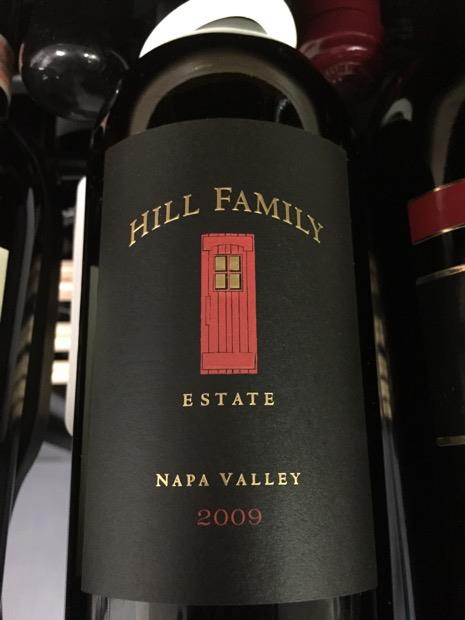 2009 Hill Family Estate Cabernet Sauvignon Napa Valley - CellarTracker