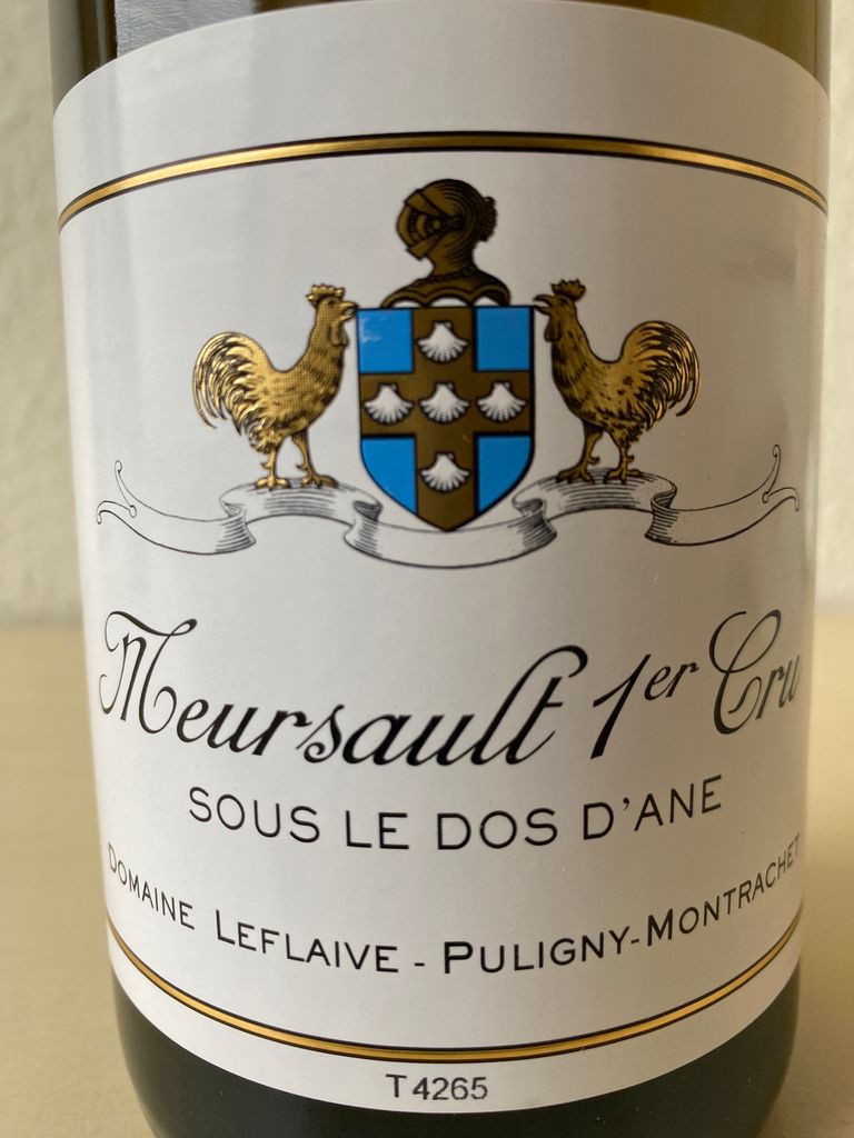 2022 Domaine Leflaive Meursault 1er Cru Sous le Dos d'Âne