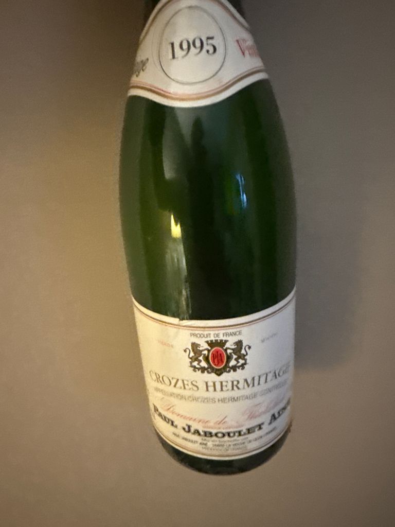 1995 Paul Jaboulet Aîné Crozes-Hermitage Domaine de Thalabert