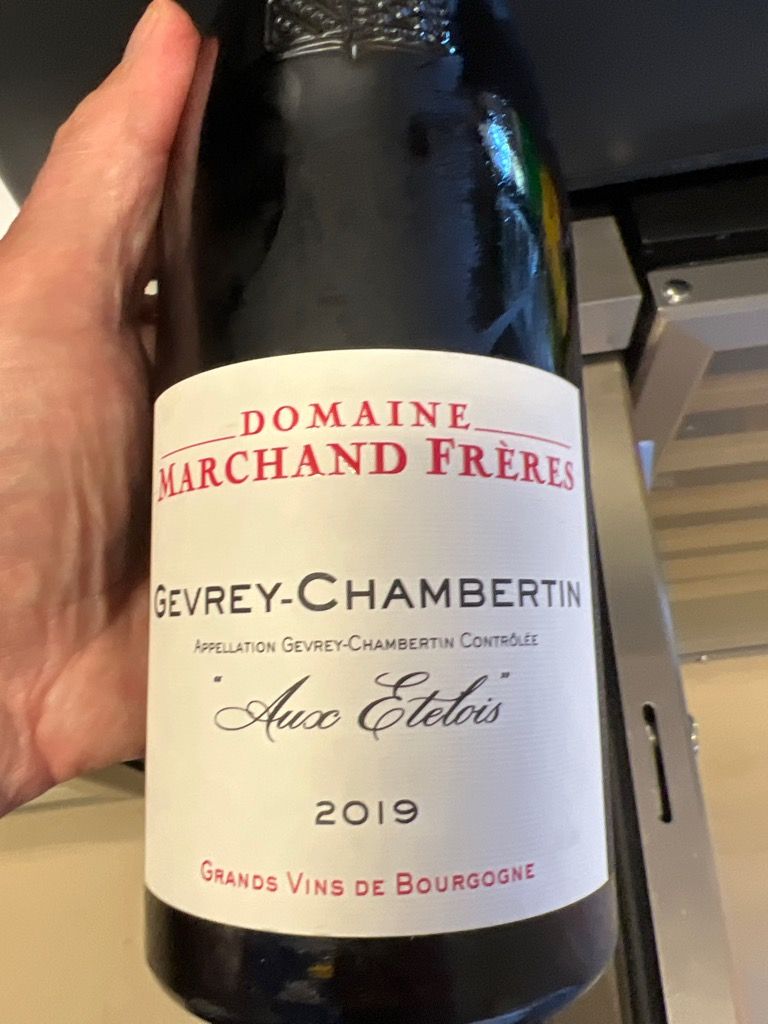 2019 Domaine Marchand Freres Gevrey-Chambertin Aux Etelois