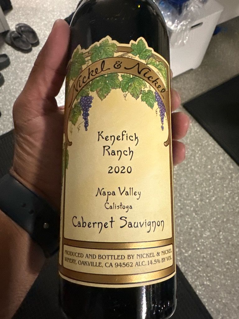 2020 Nickel & Nickel Sauvignon Kenefick Ranch, USA, California