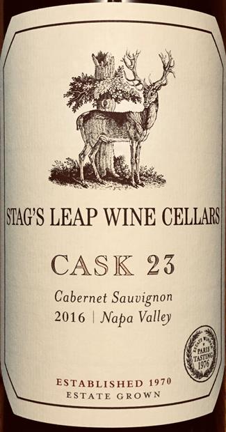 2017 Stag's Leap Wine Cellars Cabernet Sauvignon Cask 23