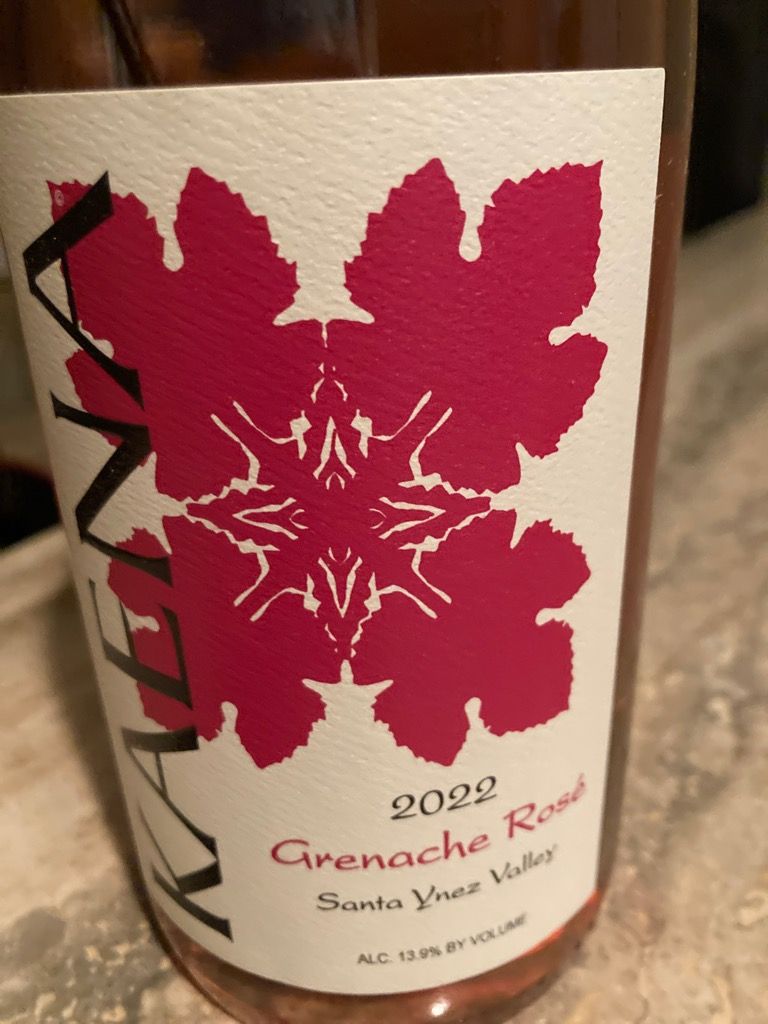 2022 Kaena Grenache Rosé, USA, California, Central Coast, Santa Ynez