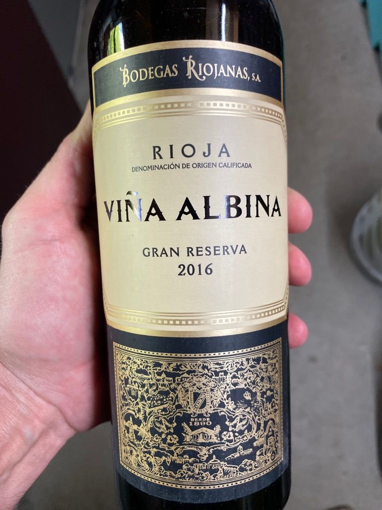 2016 Bodegas Riojanas Rioja Viña Albina Gran Reserva, Spain, La Rioja, Rioja CellarTracker