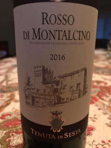 2016 Tenuta di Sesta Rosso di Montalcino, Italy, Tuscany, Montalcino ...