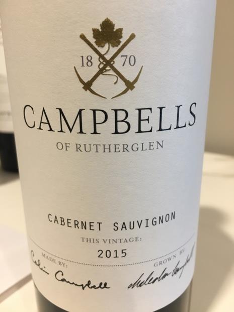 2021 Campbells Cabernet Sauvignon, Australia, Victoria, North East ...