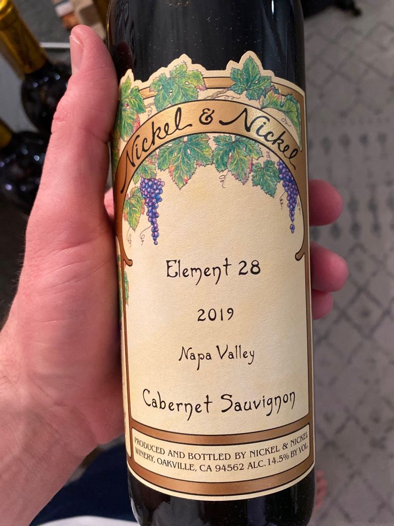 2019 Nickel & Nickel Sauvignon Element 28, USA, California
