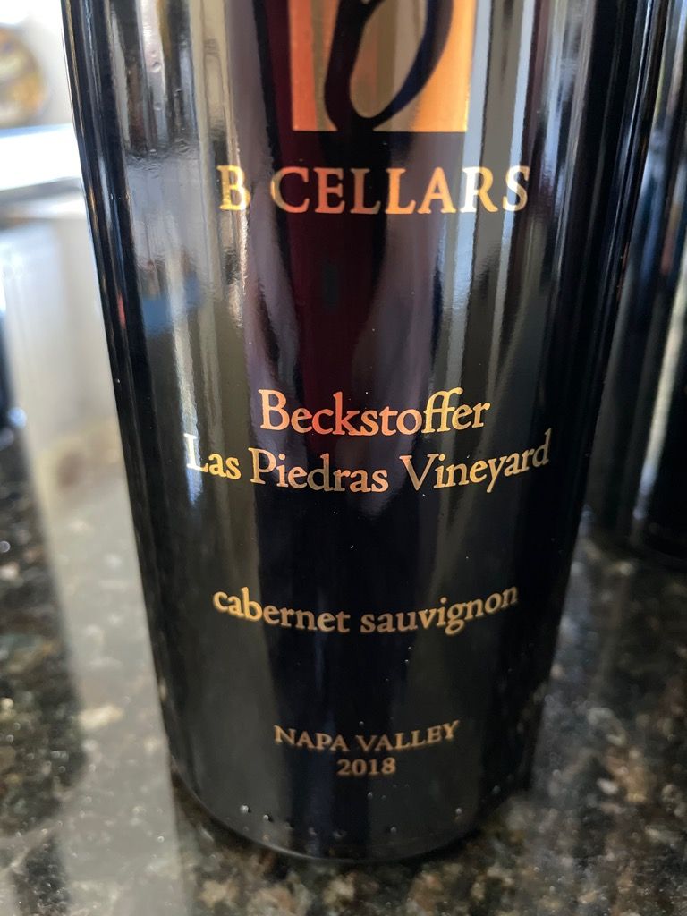 2019 B Cellars Cabernet Sauvignon Beckstoffer Las Piedras Vineyard, USA ...