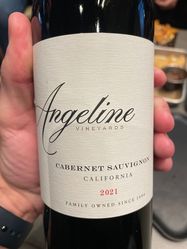 2021 Angeline Winery Cabernet Sauvignon California, USA, California ...