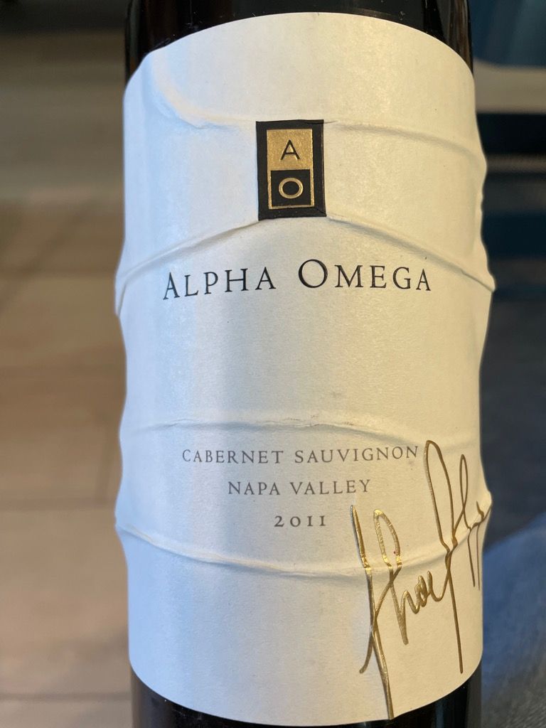 2012 Alpha Omega Cabernet Sauvignon CellarTracker