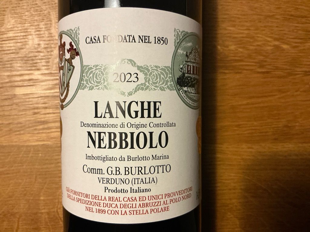 2023 Comm. G.B. Burlotto Langhe Nebbiolo - CellarTracker