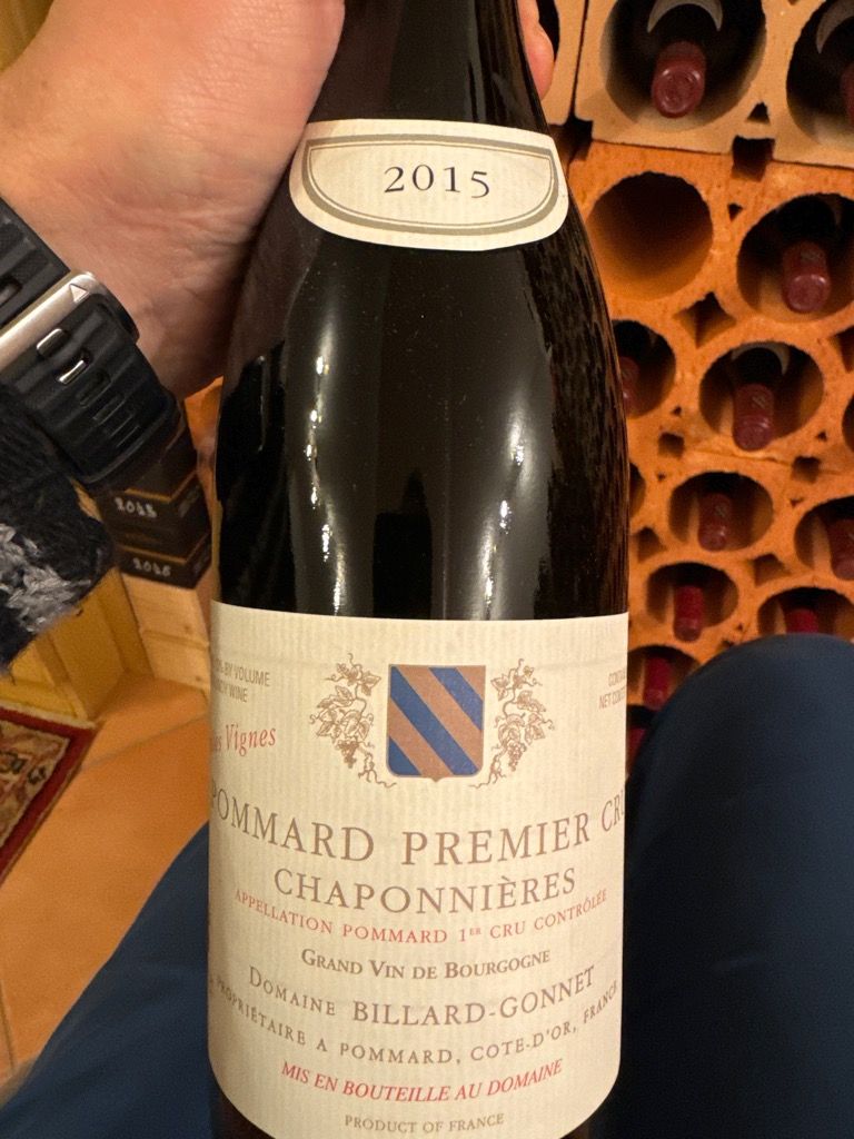 2015 Domaine Billard-Gonnet Pommard 1er Cru Les Chaponnières
