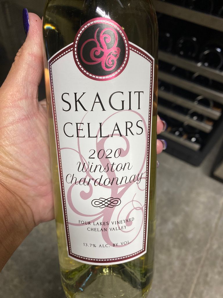 2020 Skagit Cellars Chardonnay Winston Chardonnay Four Lakes Vineyard