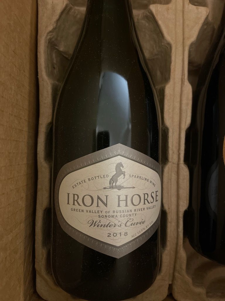 2018 Iron Horse Vineyards Winter's Cuvée, USA, California, Sonoma