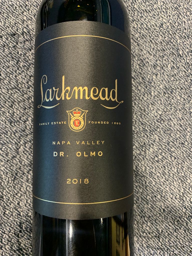 2014 Larkmead Vineyards Cabernet Sauvignon Dr. Olmo - CellarTracker