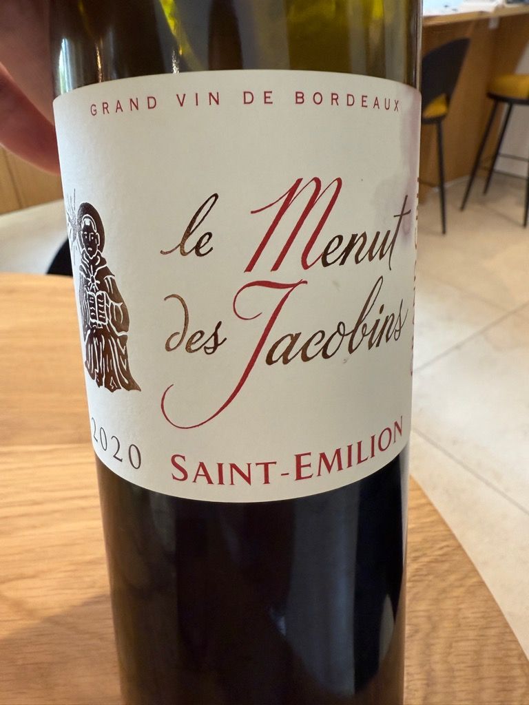 2019 Couvent des Jacobins Le Menut des Jacobins - CellarTracker