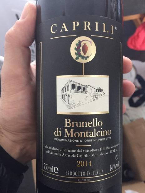 2014 Caprili Brunello di Montalcino, Italy, Tuscany, Montalcino ...